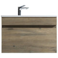 Vogue Maia Wall Vanity with Basin - Forest Grain