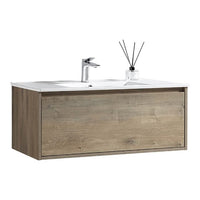 Hudson Wall Vanity with Classic Ceramic Top