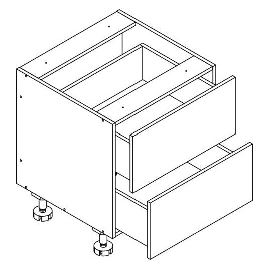 Base 600 - 576 Height 2-Drawer Unit