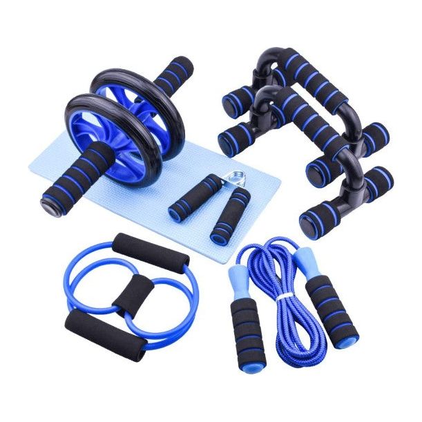 5-IN-1 Ab Roller Push Up Home Gym Workout Set