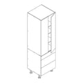 Combo - Base 600 3-Drawer & Pantry Upper 600 1296 Series 2-Door Unit
