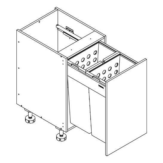 Base 450 - Laundry Pull-out Unit