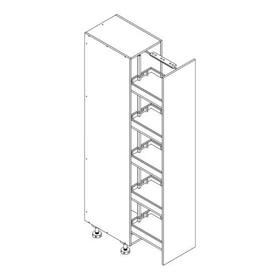 Pantry Pull-Out 300 - 2016 Height Unit