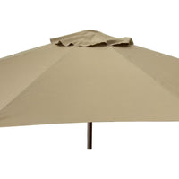 Hardwood Outdoor Umbrella 3M - Black or Taupe