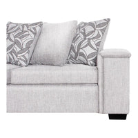 Corner Sofa with Patterned Cushions
