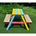 Children's Wooden Sandpit Bench With Basin