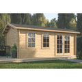 Log Cabin Garden House Iris 5.1m x 3.9m