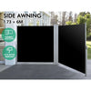 Retractable Side Screen/ Awning 1.73m x 3m Double
