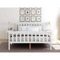 White Queen Bed Frame