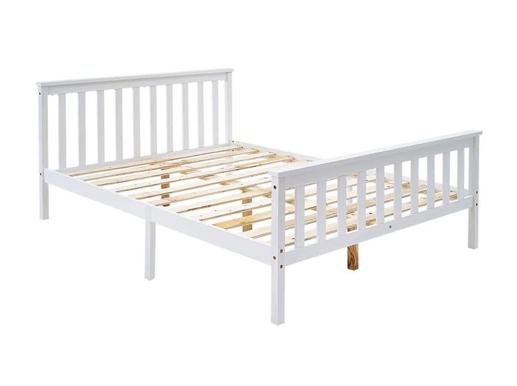 White Queen Bed Frame