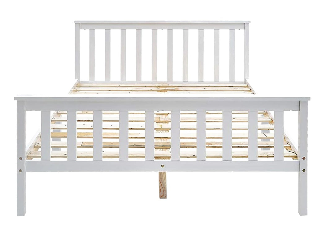 White Queen Bed Frame