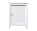 White Bedside Table