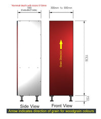 Pantry 1 Door - 300mm