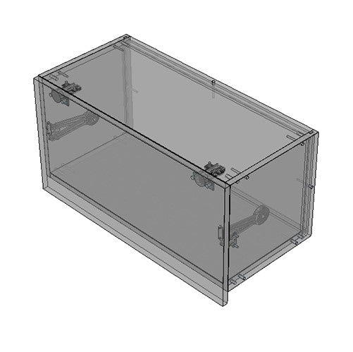 Wall 368H 1 Overhanging Top Hinged Flap Door - 900mm