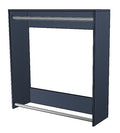 Wardrobe Shelf with 2 Rails - 500mm