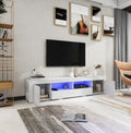 MLD125 Smart TV Unit White
