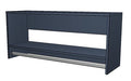 Wardrobe Open Shelf (2 Shelves) with 1 Rail - 400mm