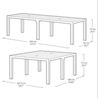 Keter Double Table