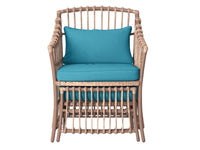 4 Piece Wicker Patio Set