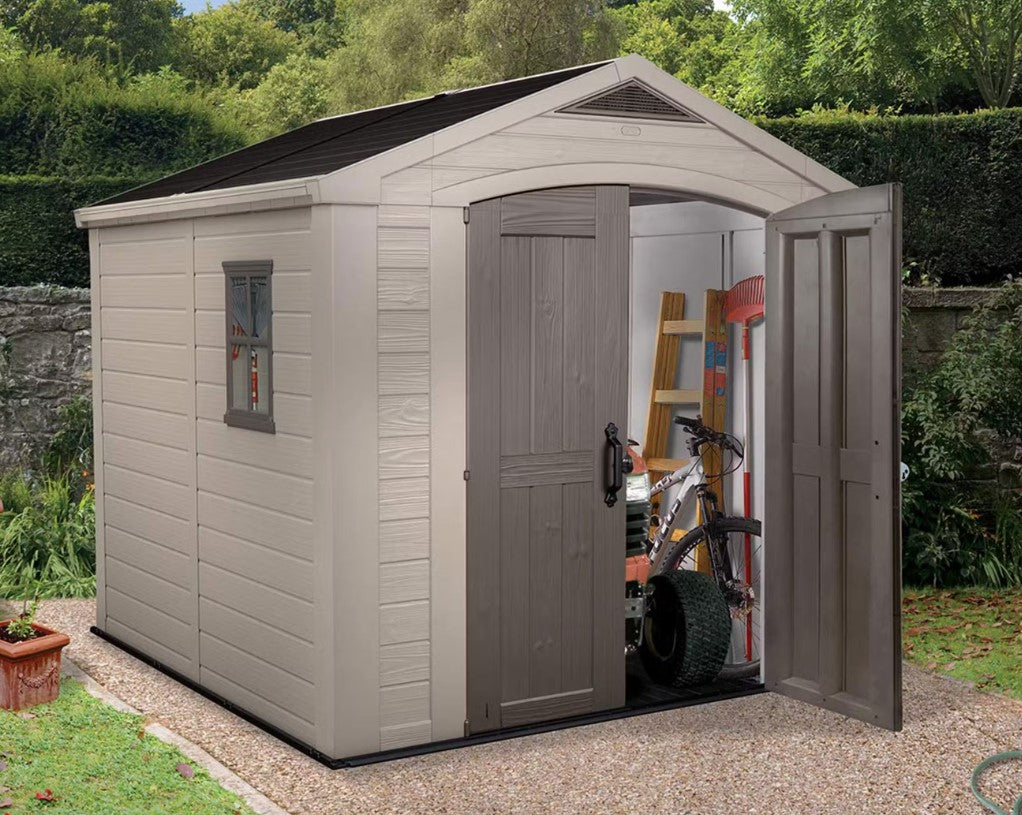 Keter Factor 8X8 Shed 2.56M X 2.55M