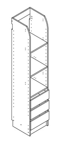 Floor Tower 400 3-Drawer Unit