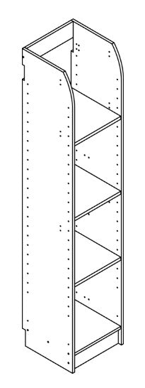 Floor Tower 400 3-Shelf Unit