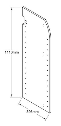 Hanging End-Panel - Medium