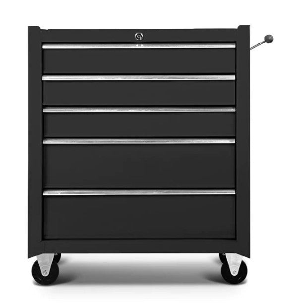 Tool Cabinet Roll Cabinet 5 Draw Black