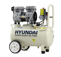 Hyundai Air Compressor Oil Free Low Noise 1HP 24L