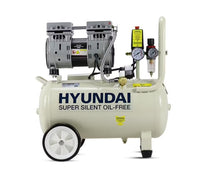 Hyundai Air Compressor Oil Free Low Noise 1HP 24L