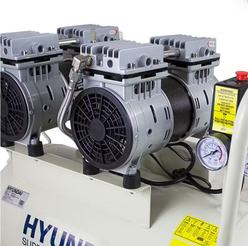 Hyundai Air Compressor Oil Free Low Noise 2HP 50L