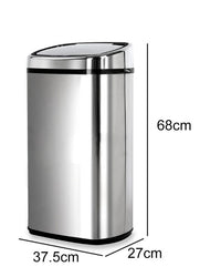 58L Square Sensor Bin