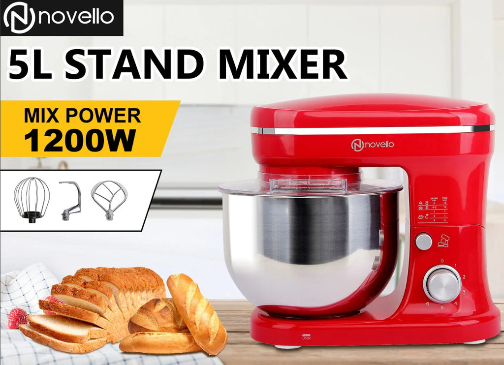 Stand Mixer 5L - Red