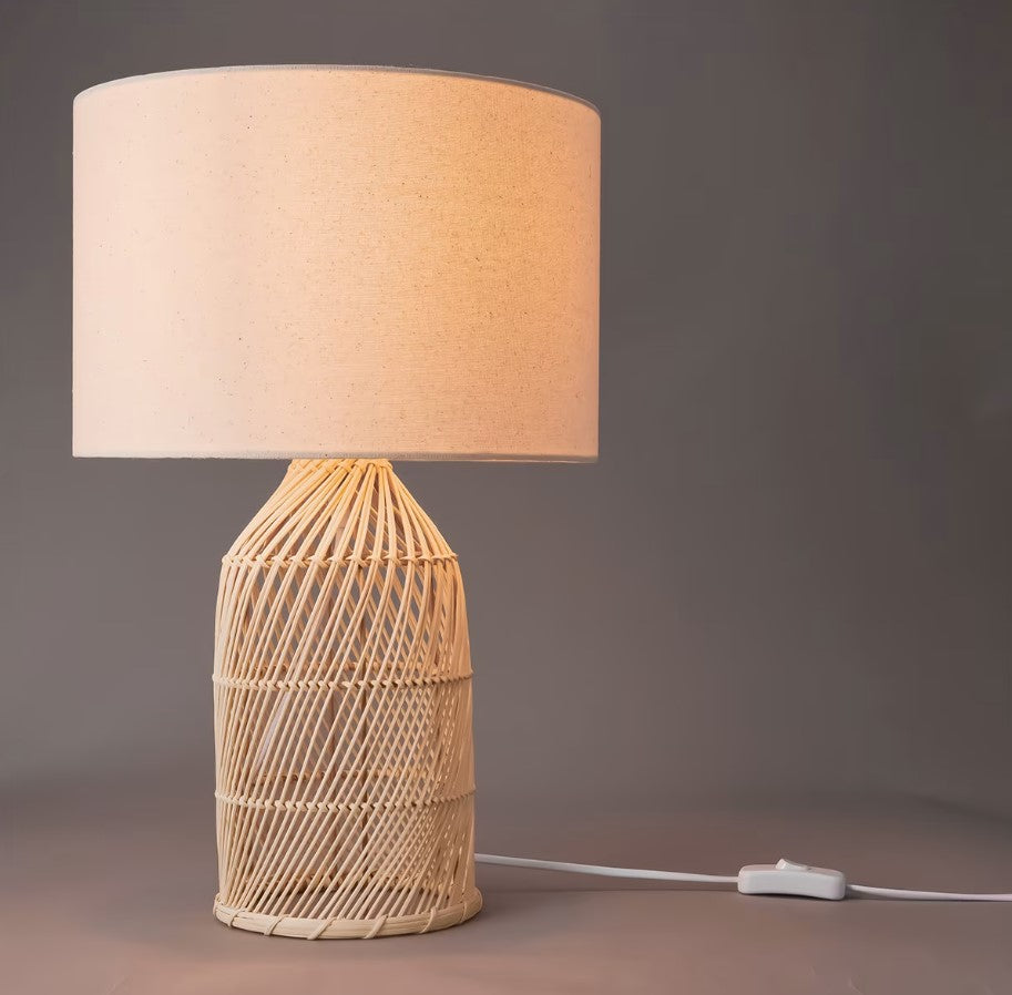 Rattan Table Lamp