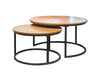 Coffee Table Nesting Set - Grey or Walnut