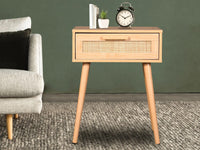 Rattan Bedside Table