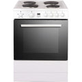 Vogue Freestanding Oven 60cm with Hotplates - White