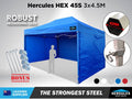 Gazebo Hex 45S 3X4.5M + 3 Wall Package