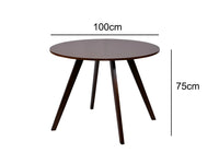 Round Dining Table Walnut