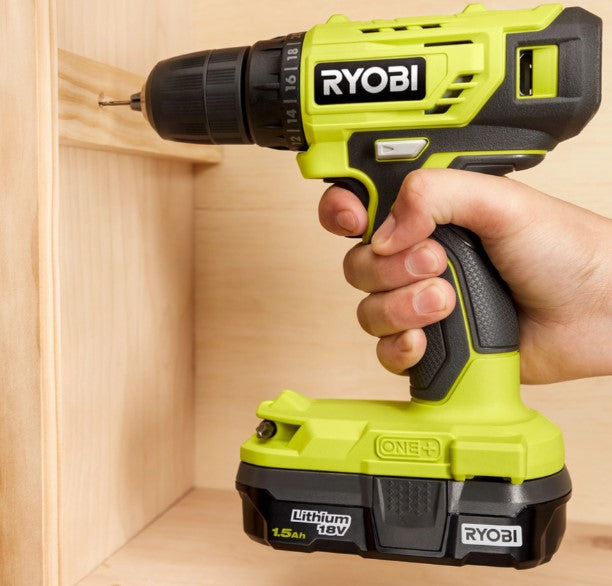 Ryobi 18V ONE+ Drill Driver Starter Kit