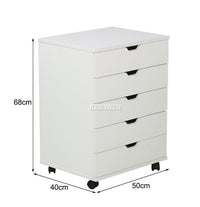 Wooster 5 DRW File Cabinet (White)