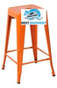 Tolix Replica Bar Stool Multi Colors x4
