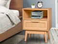 Rattan Bedside Table