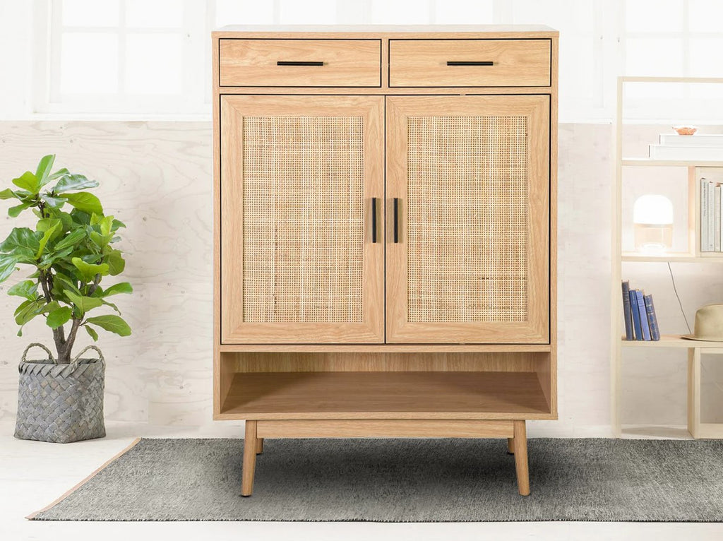 Rattan Storage Sideboard