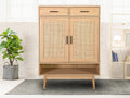 (OOS26/03) Rattan Storage Sideboard
