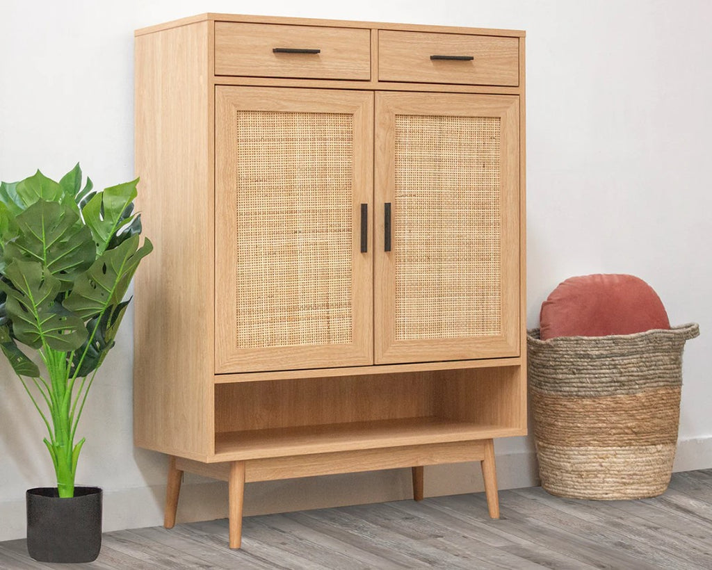 Rattan Storage Sideboard