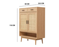 Rattan Storage Sideboard