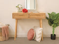 Rattan Console Table - Naturlig