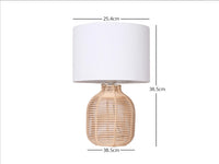 Rattan Table Lamp