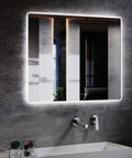 Frameless LED Mirror Rectangle - 90 x 75 cm
